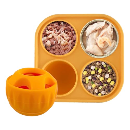 Yugugomo Hundeleckerli Spielzeug - Hund Bereicherung Spielzeug Leckerball - Futterbehälter Haustier Zubehör Für Welpe Klein Mittel Groß Bewegung Zahnen Training Langeweile Bereicherung Yugugomo Hundeleckerli Spielzeug - Hund Bereicherung Spielzeug Leckerball - Futterbehälter Haustier Zubehör Für Welpe Klein Mittel Groß Bewegung Zahnen Training Langeweile Bereicherung von Yugugomo