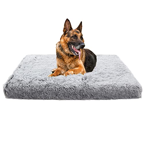 Yuly Flauschiges Hundebett mit Memory Foam,Orthopädische Hundekissen Große Hunde,Ergonomisches Hundesofa für Hunde und Katzen,Waschbar rutschfest Hundebetten(40x30cm) von Yuly