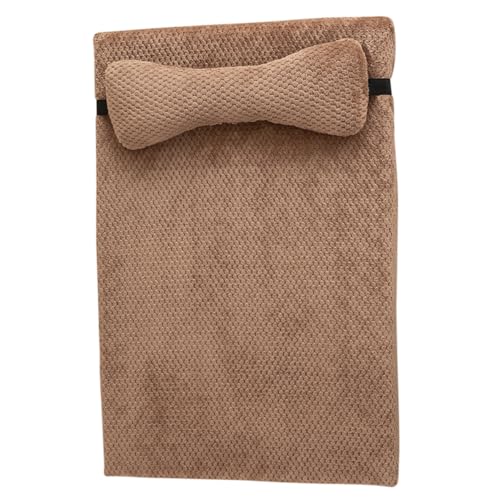 Yuly Premium Orthopädisches Hundebett,Waschbar Hundekissen,Bequem & Atmungsaktiv,Hundematte für große,mittelgroße & kleine Hunde,rutschfeste Unterseite,Waschbar (50x40x6cm,Khaki) von Yuly