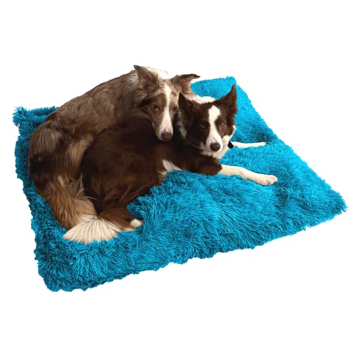 Yuma Spazio Bezug für Hundebett, extra groß, 100 x 90 cm, Decke für Hunde oder Haustiere, superweiche Felldecke von Yuma Spazio