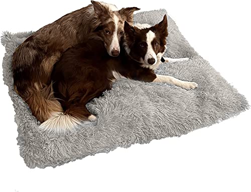 Yuma Spazio Bezug für Hundebett, extra groß, 100 x 90 cm, Decke für Hunde oder Haustiere, superweiche Felldecke von Yuma Spazio