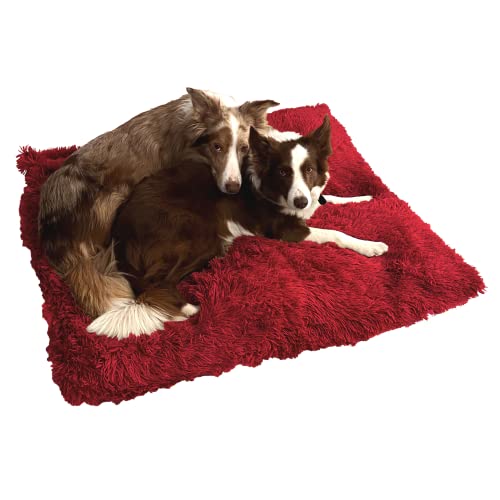 Yuma Spazio Bezug für Hundebett, extra groß, 100 x 90 cm, Decke für Hunde oder Haustiere, superweiche Felldecke von Yuma Spazio