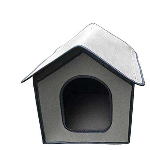 Yumira Hundehütte, wasserdicht faltbar Eva Pet House Katzenhaus Hundebett Katzenbett Hundehöhle Katzenhöhle Haustierzelt für Hund, Katze, draußen 46 * 36 * 38cm von Yumira