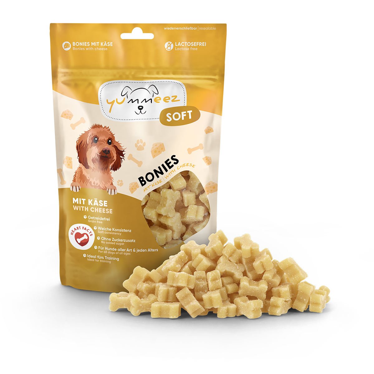 Yummeez SOFT BONIES mit Käse 165g von Yummeez