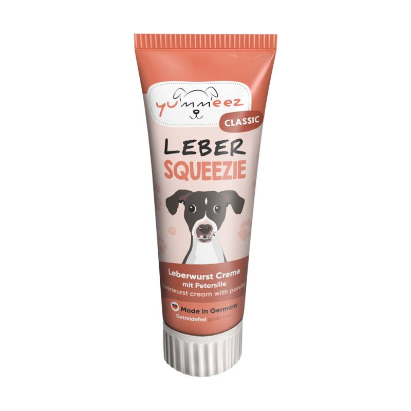 yummeez Classic Leber Squeezie - Sparpaket: 4 x 75 g von Yummeez