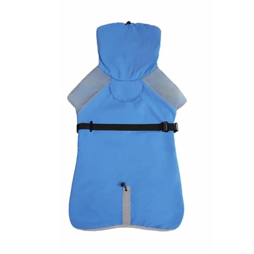 Haustier Hunde Regenmäntel Verstellbare Katzen Regenbekleidung Mit Kapuze Welpen Regenkleidung Wasserdichte Haustier Hundejacken Outdoor Wander Regenanzug Wasserdichte Hunde Regenmäntel von Yunnan Sourcing