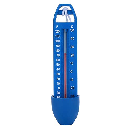 Yunseity Schwimmbadthermometer, Wasserdichtes Professionelles Schwimmbad-Temperaturmessgerät SPA-Thermometer für Saunen Spas für Heimschwimmbäder von Yunseity