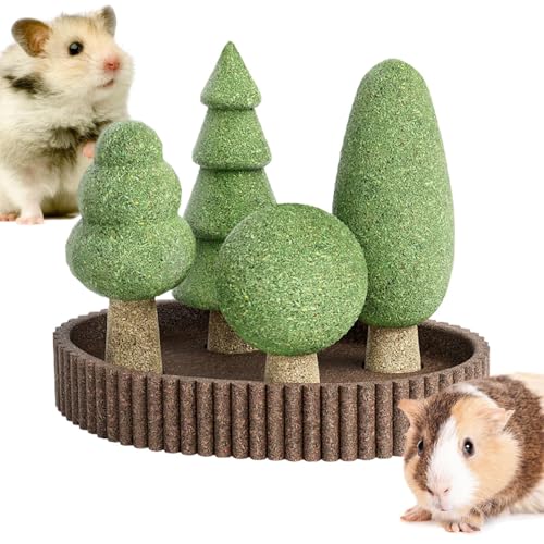 Yurosuis Hamster Kaumaterial Set - Dschungel-Thema Kaumaterial Für Hamster | 5 Teile Natürliches Kauspielzeug Zur Zahnpflege Für Kleintiere Wie Hase Chinchilla Streifenhörnchen Yurosuis Hamster Kaumaterial Set - Dschungel-Thema Kaumaterial Für Hamster | 5 Teile Natürliches Kauspielzeug Zur Zahnpflege Für Kleintiere Wie Hase Chinchilla Streifenhörnchen von Yurosuis