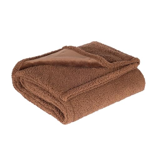 Liebesdecke Wasserdichte Decke, Hundedecke Wasserdicht, Wasserdicht Decke for Bett Couch Sofa, Liebesdecke Wasserdicht, Wasserdichte Hundedecke für kleine mittelgroße Hunde (Braun,XL: 145*216CM) von YuuFcy