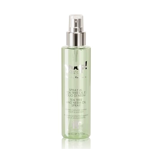 YUUP! - Flohspray Hund und Katze mit Tea Tree und Neemöl, 150 ml, Teebaumöl Spray gegen Flöhe, Zeckenschutz, natürliche Insektenspray YUUP! - Flohspray Hund und Katze mit Tea Tree und Neemöl, 150 ml, Teebaumöl Spray gegen Flöhe, Zeckenschutz, natürliche Insektenspray von Yuup