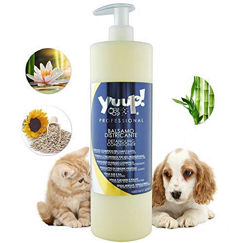 Yuup!® Professioneller Entwirrungs-Conditioner für langes Fell - 1 Liter Flasche von Yuup