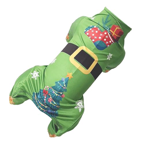 Yzdysg Weihnachtsmantel Für Kleine Große Hunde Weihnachtskostüm Für Hunde Lustige Schneeflocke Vierbeinige Pullover Kleidung von Yzdysg