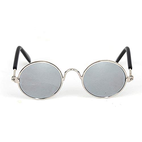 Augenabnutzung 1 stück haustier katze brille mode katze hund eyewear cool haustier sonnenbrille reizende Haustiere Fotos Requisiten Haustier liefert Katze Zubehör Tierzubehör ( Color : Burgundy ) von Z-LIANG