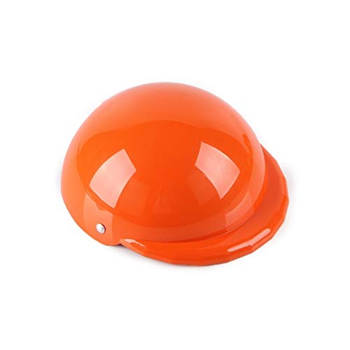 Z-LIANG Haustier lustige kühle motorräder Bike Helm Hut für sonnenregenschutz Sonnenbrille lustige Urlaub verstellbare Hund (Color : Orange, Size : S) von Z-LIANG