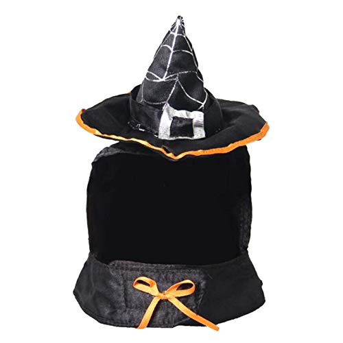 Z-LIANG Haustierkappe Hunde Halloween Hund Zubehör für kleine Hunde Mops Zubehör Hund Helm (Color : Purple, Size : S) von Z-LIANG