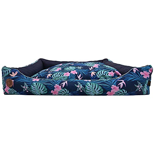 Z4L WauWau Hundebett CEZAR Tropic/Marine 110cm x 90cm von Z4L