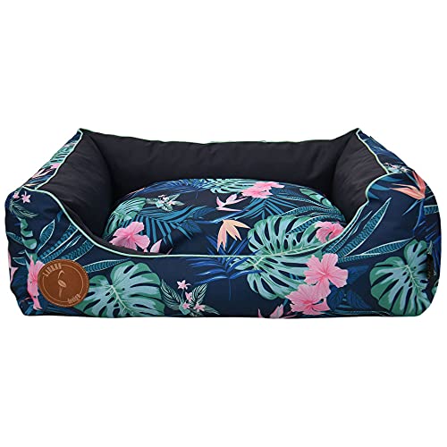 Z4L WauWau Hundebett CEZAR Tropic/Marine 60cm x 50cm von Z4L