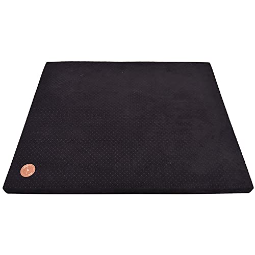 Z4L WauWau Liegematte Demi 100cm x 80cm schwarz gesteppt von Z4L