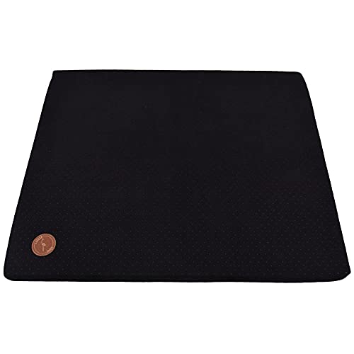 Z4L WauWau Liegematte Demi 85cm x 70cm schwarz gesteppt von Z4L