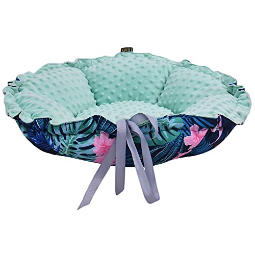 Z4L WauWau Tierbett Daisy Tropic/Mint Minky 65cm von Z4L