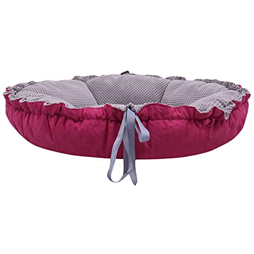 Z4L WauWau Tierbett Daisy rosa gesteppt/grau 80cm von Z4L