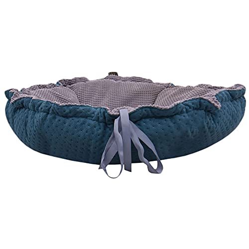 Z4L WauWau Tierbett Daisy türkis gesteppt/grau 80cm von Z4L