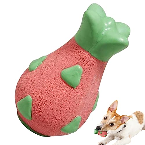 ZAGARO Quietschspielzeug für Hunde, Quietschspielzeug für Hunde,Kauspielzeug in Fruchtform für Hunde | Haustier-Zahnreinigungsspielzeug, interaktives, quietschendes Kauspielzeug für Hunde für das von ZAGARO
