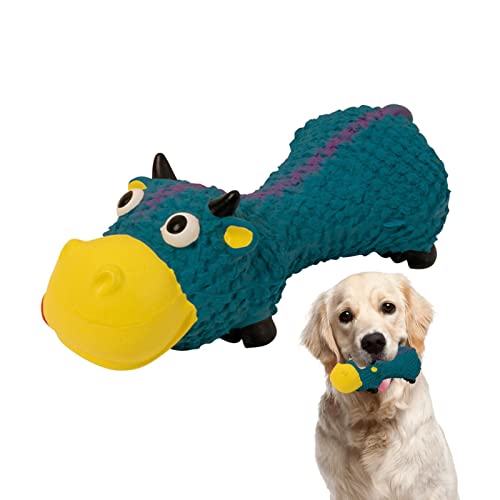 ZAGARO Quietschspielzeug für kleine Hunde,Quietschspielzeug für kleine Hunde | Unzerstörbares Beißspielzeug für Hunde in Tierform,Unzerstörbares und zahnungsförderndes Kauspielzeug, reduziert von ZAGARO