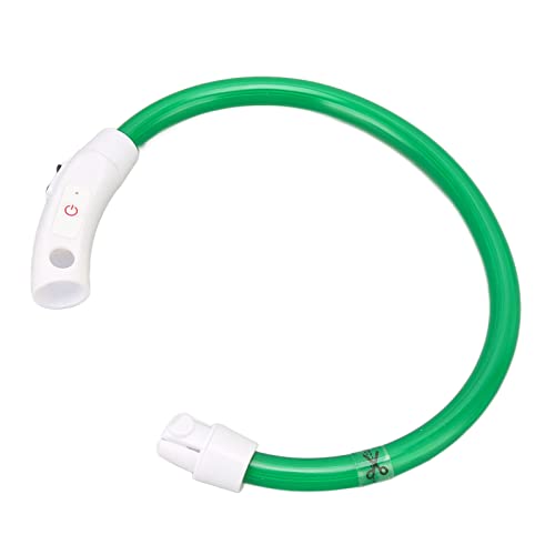 Leuchtendes Hundehalsband, Hundehalsband, Leichtes LED-Hundehalsband, Wiederaufladbar, Wiederaufladbare Blitz-Hundehalskette, Leichtes LED-Hundehalsband, Beleuchtetes von ZAICOLER