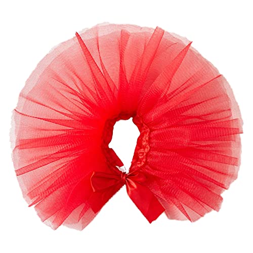 Hundekleid Sommerkleid Haustierkleidung Geburtstagsfeier Hündchen Sommerkleid Welpen TUTU Rock Katze Prinzessin Kleid Rot S von ZAOWU