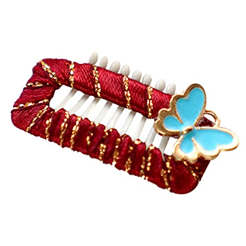 ZAOWU Hunde Haarnadel Haarspangen für Hunde Katzen Haarspangen Haustier Haarnadel Tierhaarspange Weihnachtskostüm Haustier Geschenk Butterfly von ZAOWU