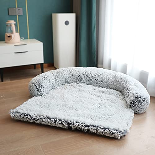 ZAW Hundebett Haustier Hund Matte Sofa Hundebett verdickte weiche Kissendecke Kissen Home waschbare Teppich warme Katze Bettmatte for Sofas Auto Bodenschutz Katzenbett von ZAW