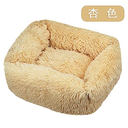 ZAW Hundebett Hundebetten Haus Sofa Square Baumwolle Plüschmatte XL 20 cm. for kleine mittelgroße Hunde große Labradors Katzenhaus Haustier Bett Dropshipping Katzenbett von ZAW