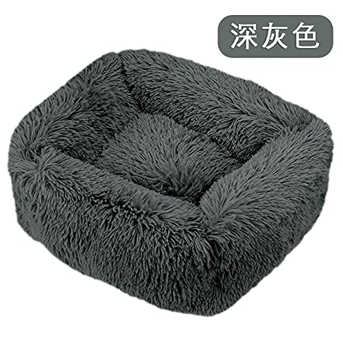 ZAW Hundebett Hundebetten Haus Sofa Square Baumwolle Plüschmatte XL 20 cm. for kleine mittelgroße Hunde große Labradors Katzenhaus Haustier Bett Dropshipping Katzenbett von ZAW