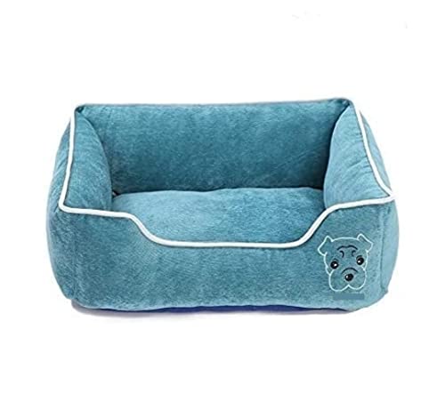 ZCLNYVGJ Beruhigendes Hundebett Haustierbett Bequemes Hundebett Haustierschlafmatte Waschbar Warm Hundehütte Katzennest Haus Weiches Kissen Sofa Matratze Matte Für Haustier von ZCLNYVGJ