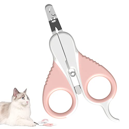 ZEACCT Krallenschere für Katzen,Cat Nail Clippers,Pet Nail Clippers,Cat Claw Cutters,Welpen,Katzen Krallenschere,Haustiere,Krallenschere Sicherheits Krallenzange ergonomische Fußnagelschere von ZEACCT