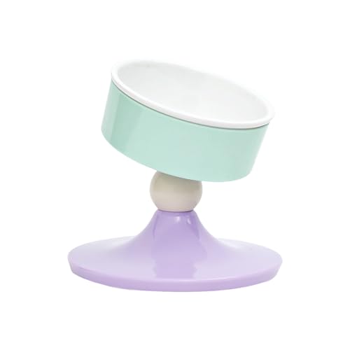 Erhöhter Futternapf für Haustiere, höhenverstellbar, Keramik-Wassernapf, ergonomisches geneigtes Design für Katzen, kleine Hunde, Keramik, erhöhter Futternapf Erhöhter Futternapf für Haustiere, höhenverstellbar, Keramik-Wassernapf, ergonomisches geneigtes Design für Katzen, kleine Hunde, Keramik, erhöhter Futternapf von ZEPFJHE