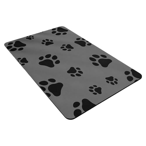 ZEPFJHE Haustier Essmatte wasserdichte Placemat Gummi Rücken Für Lebensmittelschalen Verschüttet Einfacher Wartung Superabsorbierende Katzen Fütterungsmatte ZEPFJHE Haustier Essmatte wasserdichte Placemat Gummi Rücken Für Lebensmittelschalen Verschüttet Einfacher Wartung Superabsorbierende Katzen Fütterungsmatte von ZEPFJHE