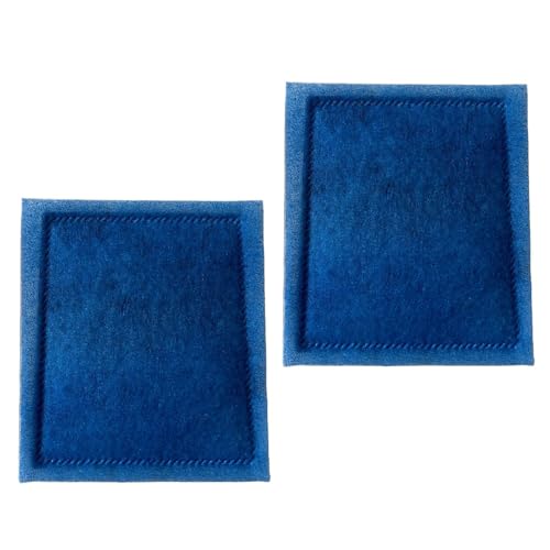 ZEPFJHE Ersatz-Filter-Pad für Aquarien, Baumwollkartusche, Innenmedien, Heimzubehör, 2 Stück ZEPFJHE Ersatz-Filter-Pad für Aquarien, Baumwollkartusche, Innenmedien, Heimzubehör, 2 Stück von ZEPFJHE