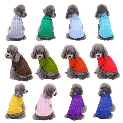 ZESLIV Haustier Katze Hund Pullover,Hundepullover Katzenpullover für kleine und mittelgroße und große Hunde von ZESLIV