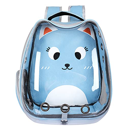 ZESLIV Haustier Raumtasche Breathable tragbare Katzen und Hunde Schultern transparente für Outdoor Camping Urlaubsreisen von ZESLIV