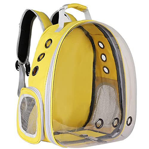 ZESLIV Haustier Raumtasche Breathable tragbare Schultern Katzen-Rucksack-transparente Katzen und Hunde für Outdoor Camping Urlaubsreisen von ZESLIV