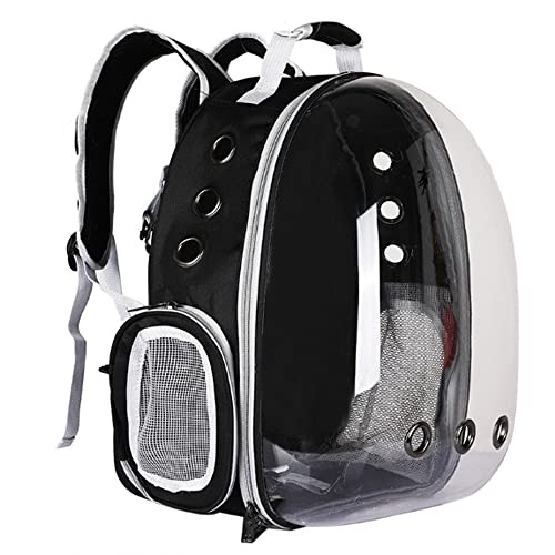 ZESLIV Haustier Raumtasche Breathable tragbare Schultern Katzen-Rucksack-transparente Katzen und Hunde für Outdoor Camping Urlaubsreisen von ZESLIV