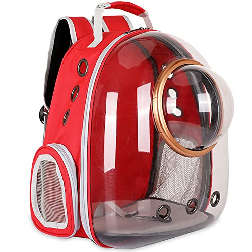 ZESLIV Haustier Raumtasche Breathable tragbare Schultern transparente Katzen und Hunde für Outdoor Camping Urlaubsreisen von ZESLIV