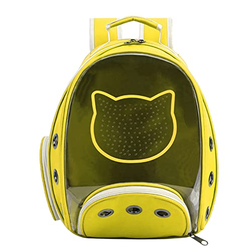 ZESLIV Haustier Raumtasche transparente Breathable tragbare Schultern Katzen und Hunde Rucksack Heimtierbedarf geeignet von ZESLIV