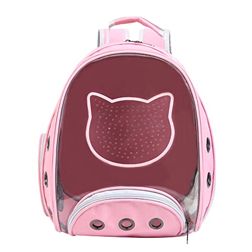 ZESLIV Haustier Raumtasche transparente Breathable tragbare Schultern Katzen und Hunde Rucksack Heimtierbedarf geeignet von ZESLIV