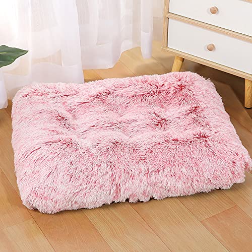 ZESLIV Hundebett Hundematte Hundekissenwarme Plush Matte Liegedecke Hundsofa Hundkissen waschbar von ZESLIV