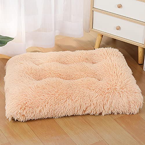 ZESLIV Hundebett Hundematte Hundekissenwarme Plush Matte Liegedecke Hundsofa Hundkissen waschbar von ZESLIV