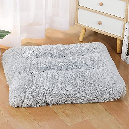 ZESLIV Hundebett Hundematte Hundekissenwarme Plush Matte Liegedecke Hundsofa Hundkissen waschbar von ZESLIV