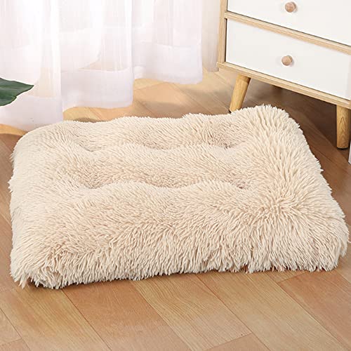 ZESLIV Hundebett Hundematte Hundekissenwarme Plush Matte Liegedecke Hundsofa Hundkissen waschbar von ZESLIV